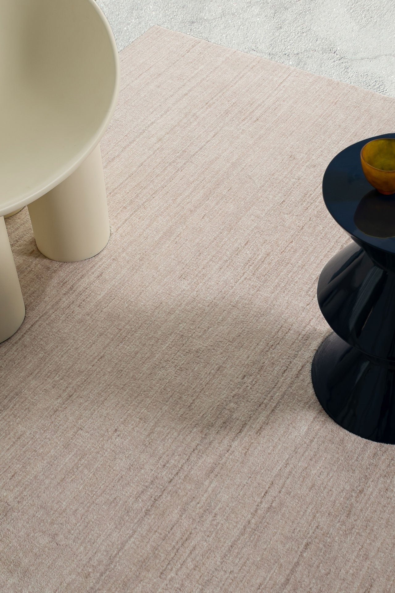 Anjo Beige Distressed Washable Rug