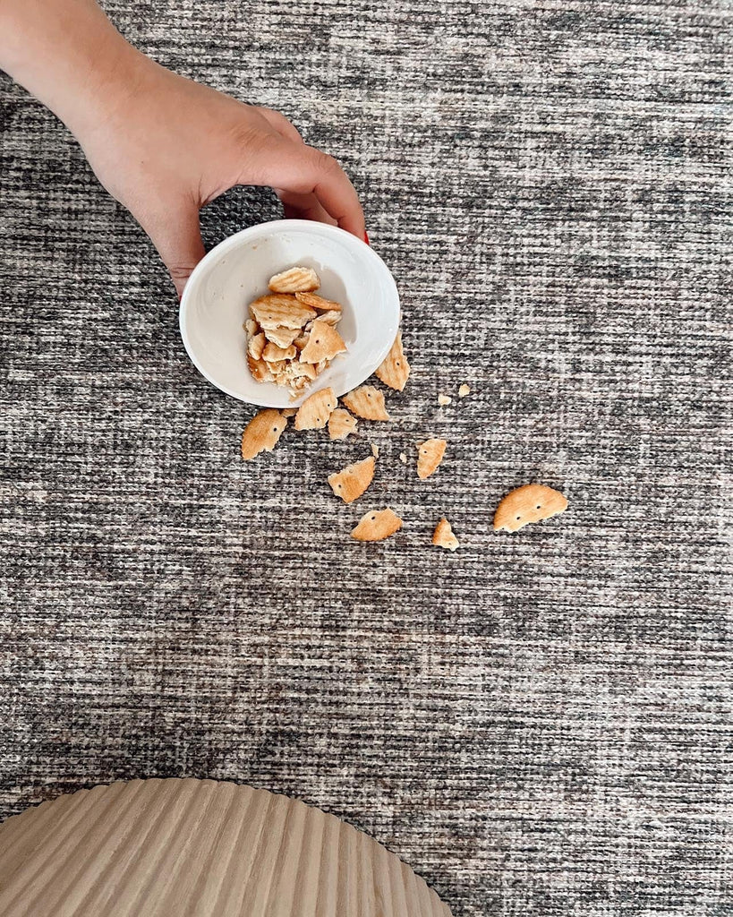 Raia Charcoal and Grey Tribal Distressed Washable Rug*NO RETURNS UNLESS FAULTY