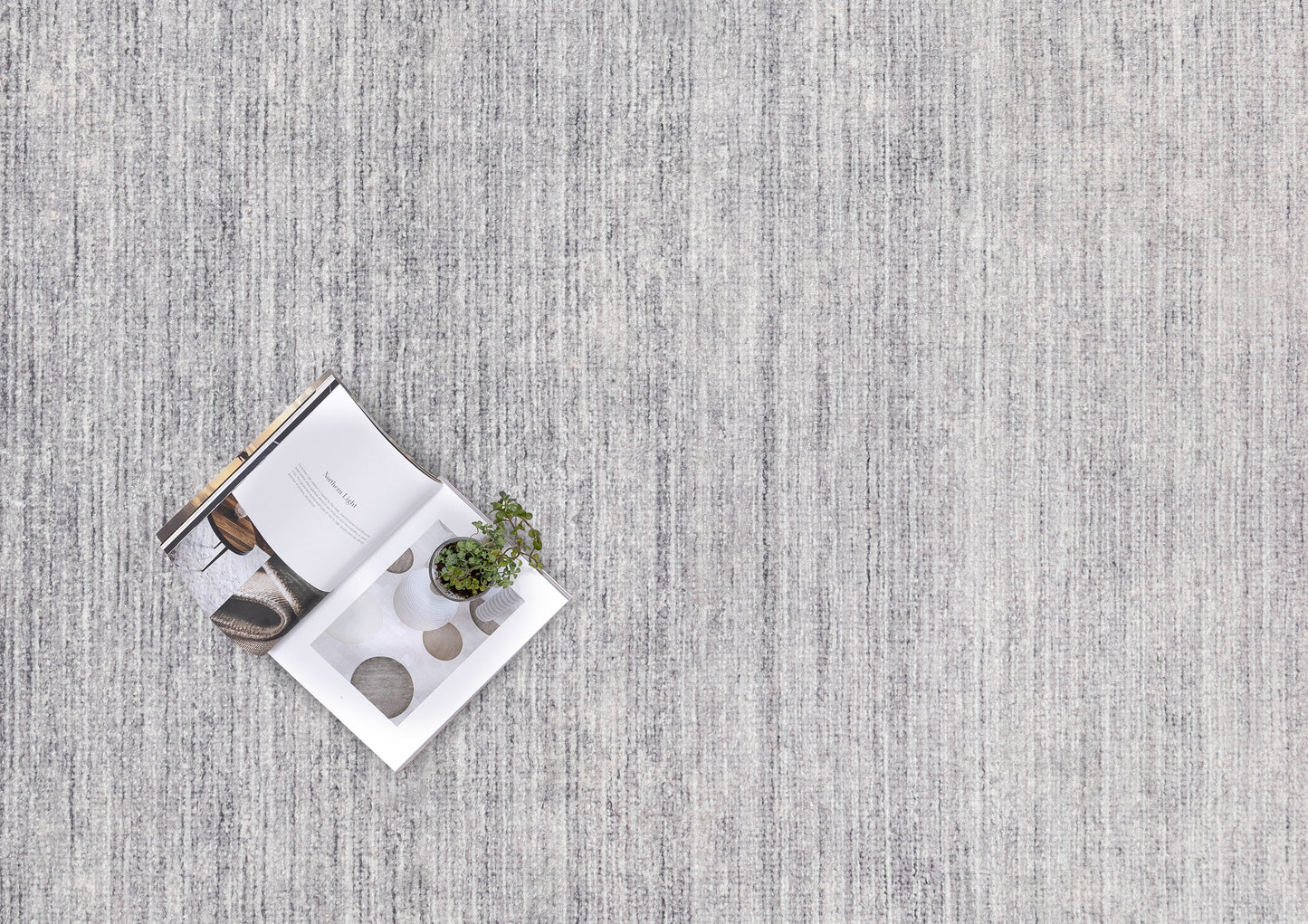 Tomi Grey Distressed Washable Rug