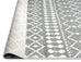 Vida Dark Grey and Ivory Tribal Diamond Rug