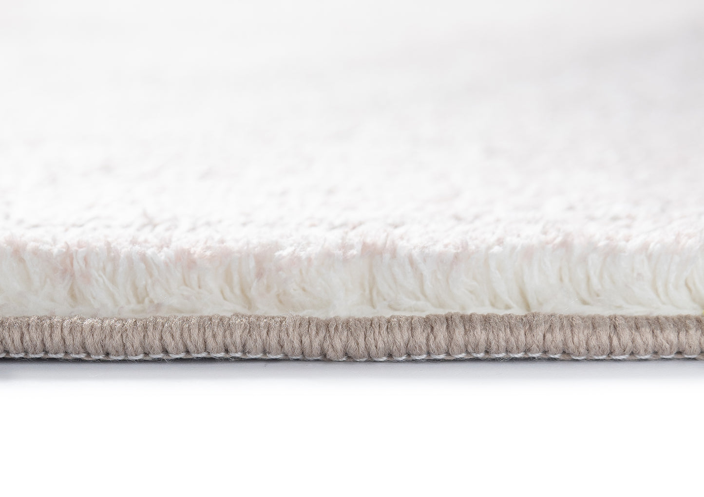 Anjo Beige Distressed Washable Rug