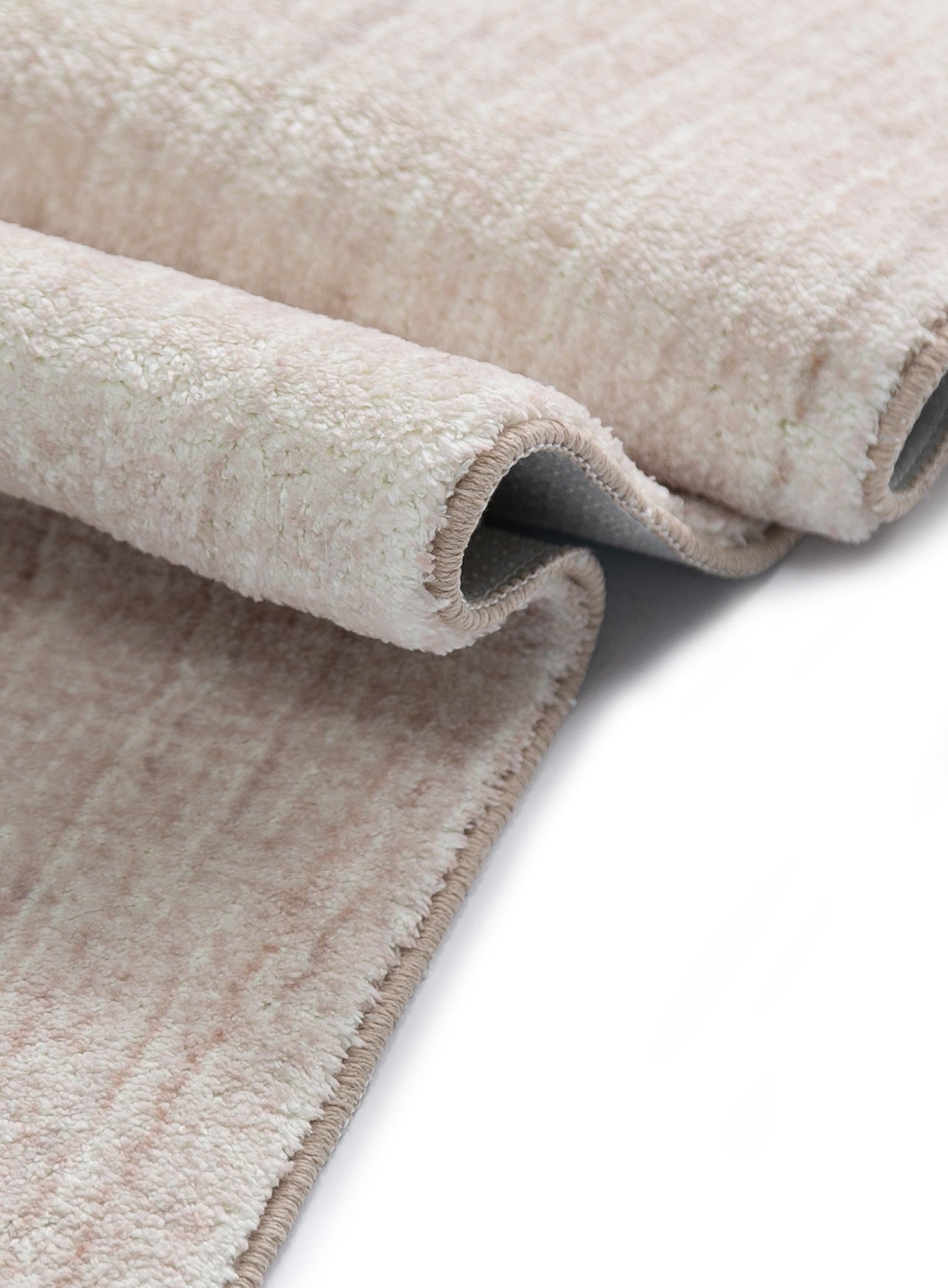 Anjo Beige Distressed Washable Rug