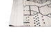 Annalise Black and Ivory Abstract Tribal PET Beach and Picnic Rug