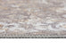 Ava Grey and Gold Traditional Distressed Washable Runner Rug