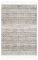 Aviva Brown and Ivory Transitional Tribal Rug