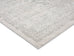 Aylin Cream Ivory And Grey Traditional Floral Runner Rug