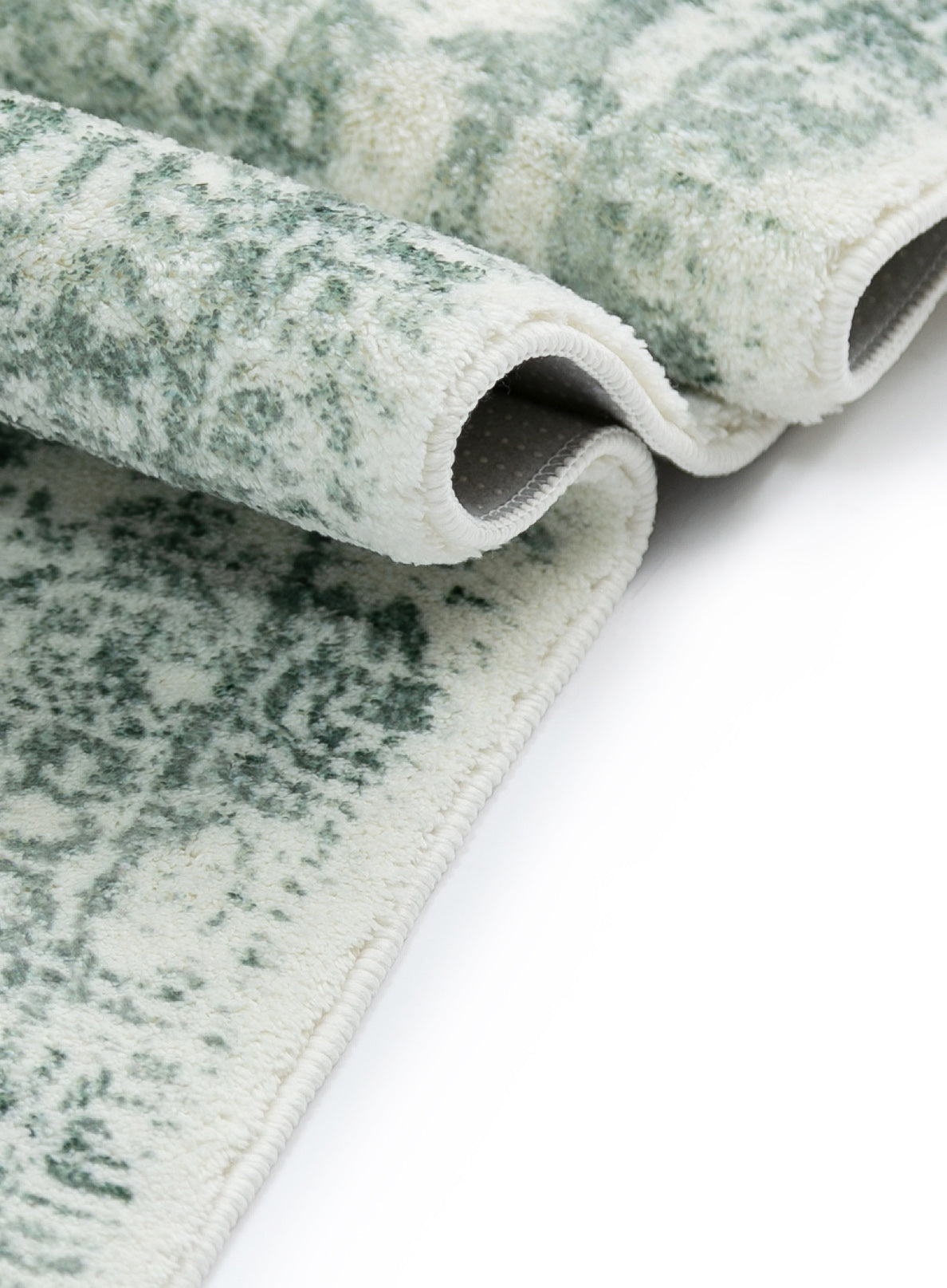 Balis Green Tribal Washable Rug