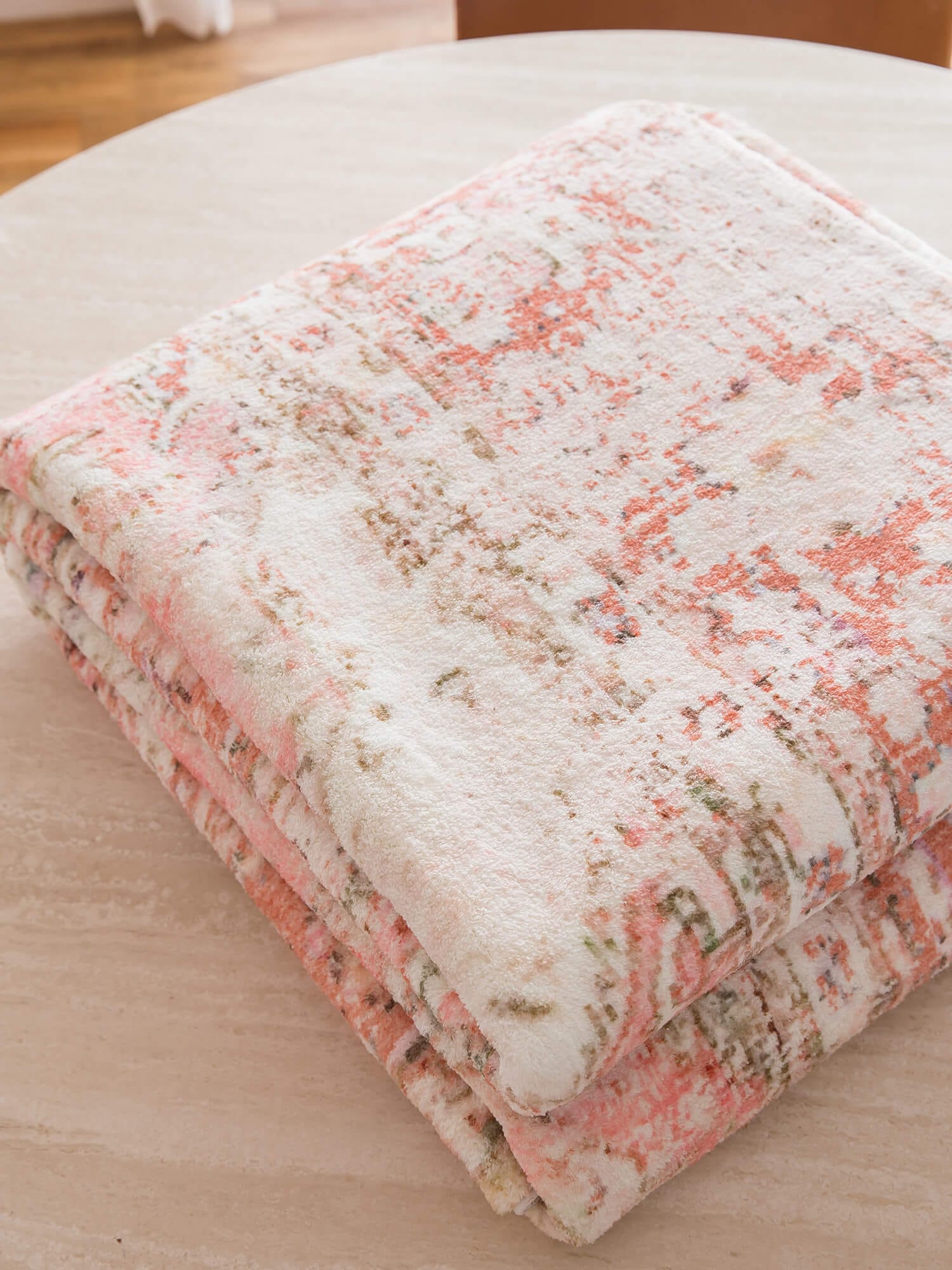 Beatrice Peach Transitional Washable Rug – Miss Amara