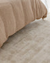 Claude Beige and Ivory Distressed Viscose Rug