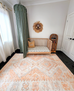 Dayanna Orange and Cream Tribal Washable Rug