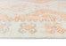 Dayanna Orange and Cream Tribal Washable Rug