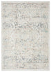 Elouise Cream And Grey Multi-Color Traditional Floral Rug