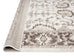 Elsa Cream And Brown Traditional Bordered Floral Rug