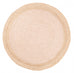 Esperance Pink Hand-Braided Round Jute Rug