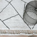 Himani Abstract Pattern Berber Wool Shag Rug