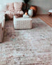 Jodhi Cream Blue And Tan Lustrous Traditional Rug