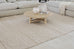 Joline Caramel Beige Braided and Looped Rug