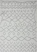 Junya Grey And Ivory Abstract Tribal Pattern Rug