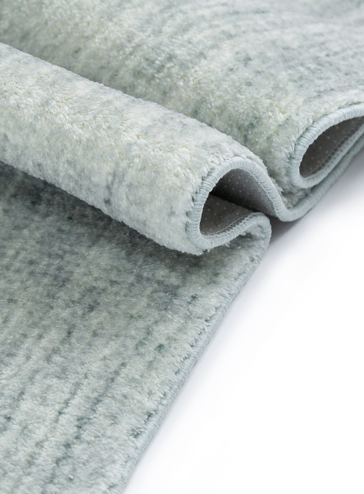 Khoyama Green Distressed Washable Rug
