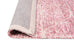 Kora Pink And Ivory Textured Tribal Runner Rug