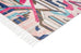 Lexi Blue and Pink Abstract Tribal Indoor Outdoor Runner Rug
