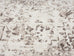 Liliana Cream And Brown Traditional Distressed Floral Runner Rug