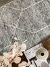 Mae Grey And Ivory Hand Knotted Cotton Bamboo Rug