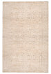 Makira Ivory Brown and Grey Tribal Textured Rug