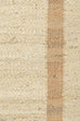 Marnie Natural and Bleached Bordered Jute Runner Rug