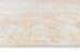 Neride Orange and Cream Tribal Washable Rug