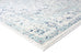 Noor Blue and Ivory Traditional Distressed Runner Rug