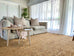 Raven Natural Tan Braided Jute Rug