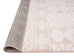 Rita Peach And Ivory Tribal Pattern Runner Rug