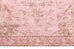 Sahara Turkish Style Pink Distressed Medallion Runner Rug