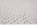 Sarita Ivory and Grey Geometric Textured Rug