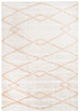 Shona Ivory and Peach Tribal PET Rug