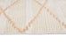 Shona Ivory and Peach Tribal PET Rug