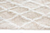 Simrika Cream and Ivory Berber Wool Shag Rug