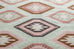 Suzie Pink and Green Pastel Tribal Pattern Rug