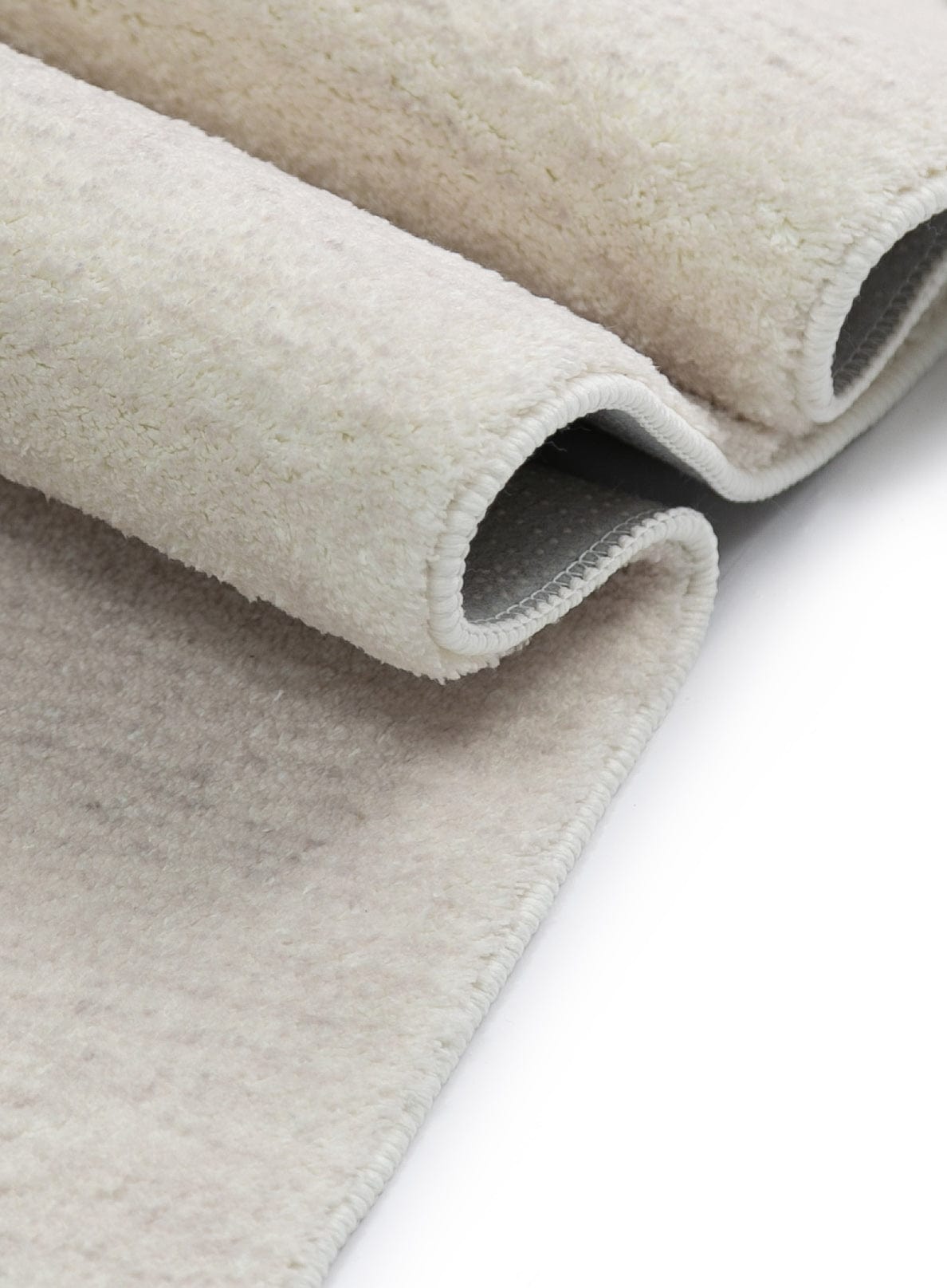 Taber Cream and Black Rectangles Washable Rug