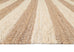 Tamsyn Natural and Bleached Striped Jute Rug