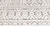 Tatiana Ivory and Grey Textured Tribal Runner Rug