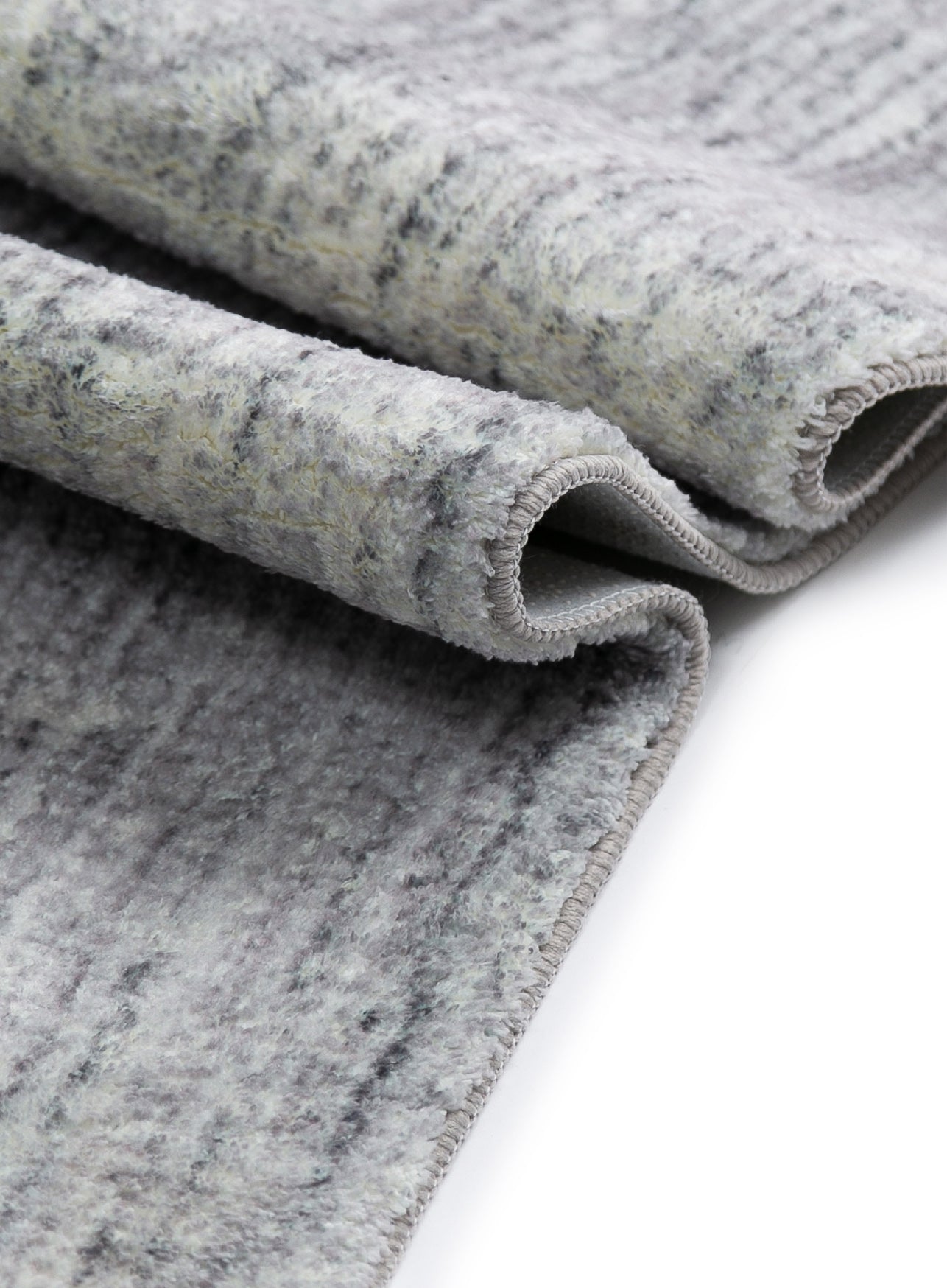 Tomi Grey Distressed Washable Rug