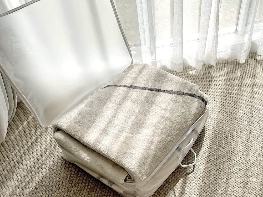 Turey Beige and Grey Abstract Washable Rug