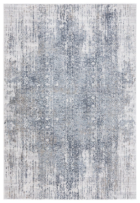 Ulyana Blue And Beige Faded Transitional Rug