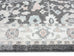 Vada Cream Ivory And Grey Traditional Medallion Floral Rug