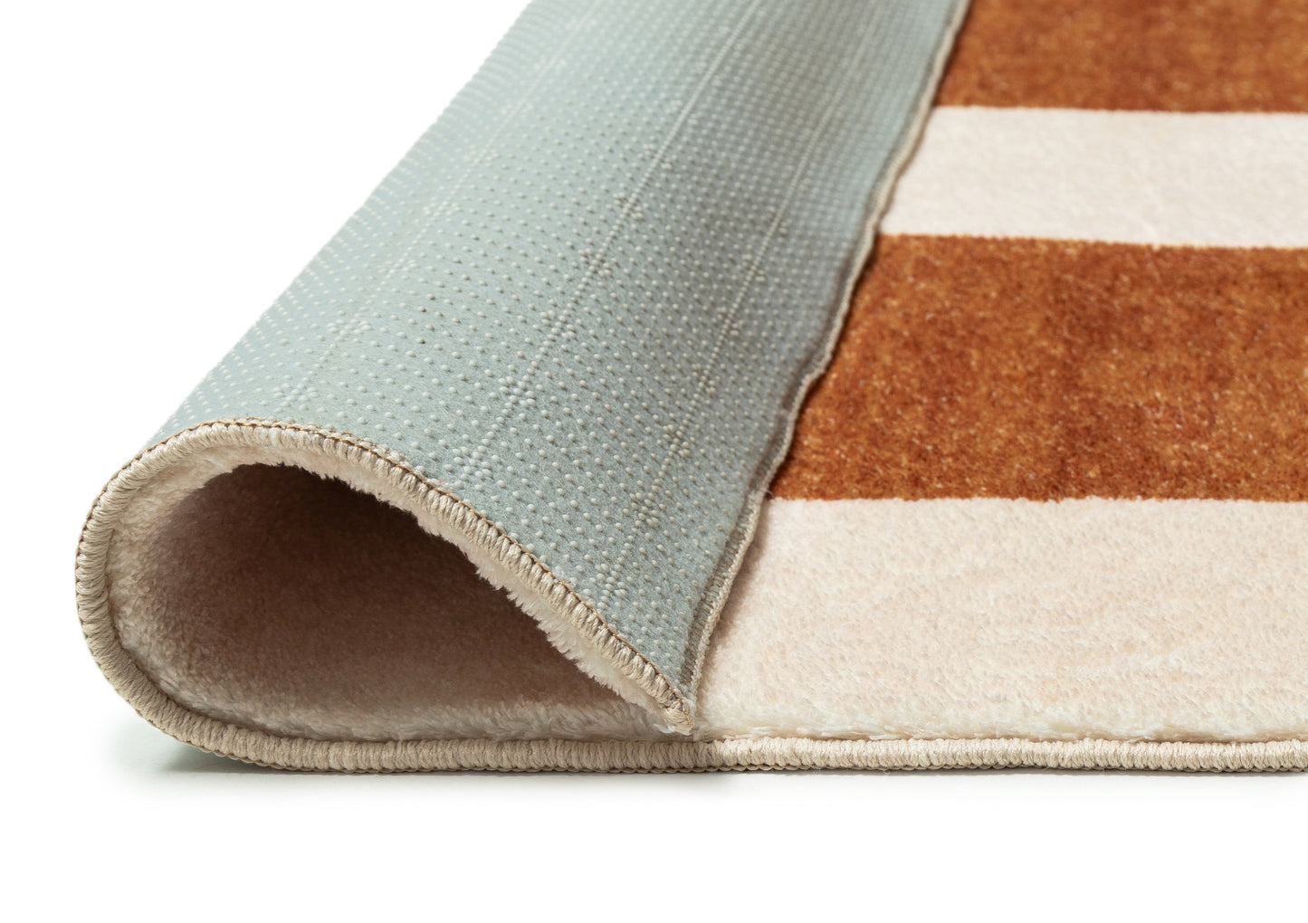 Yorkville Brown Printed Washable Rug
