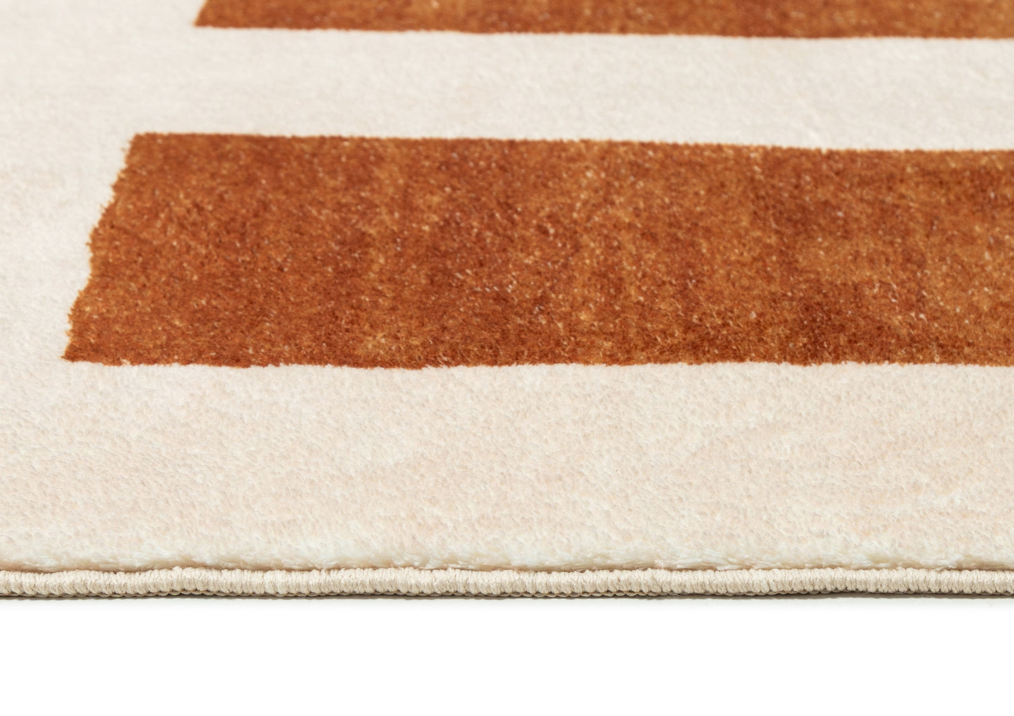 Yorkville Brown Printed Washable Rug