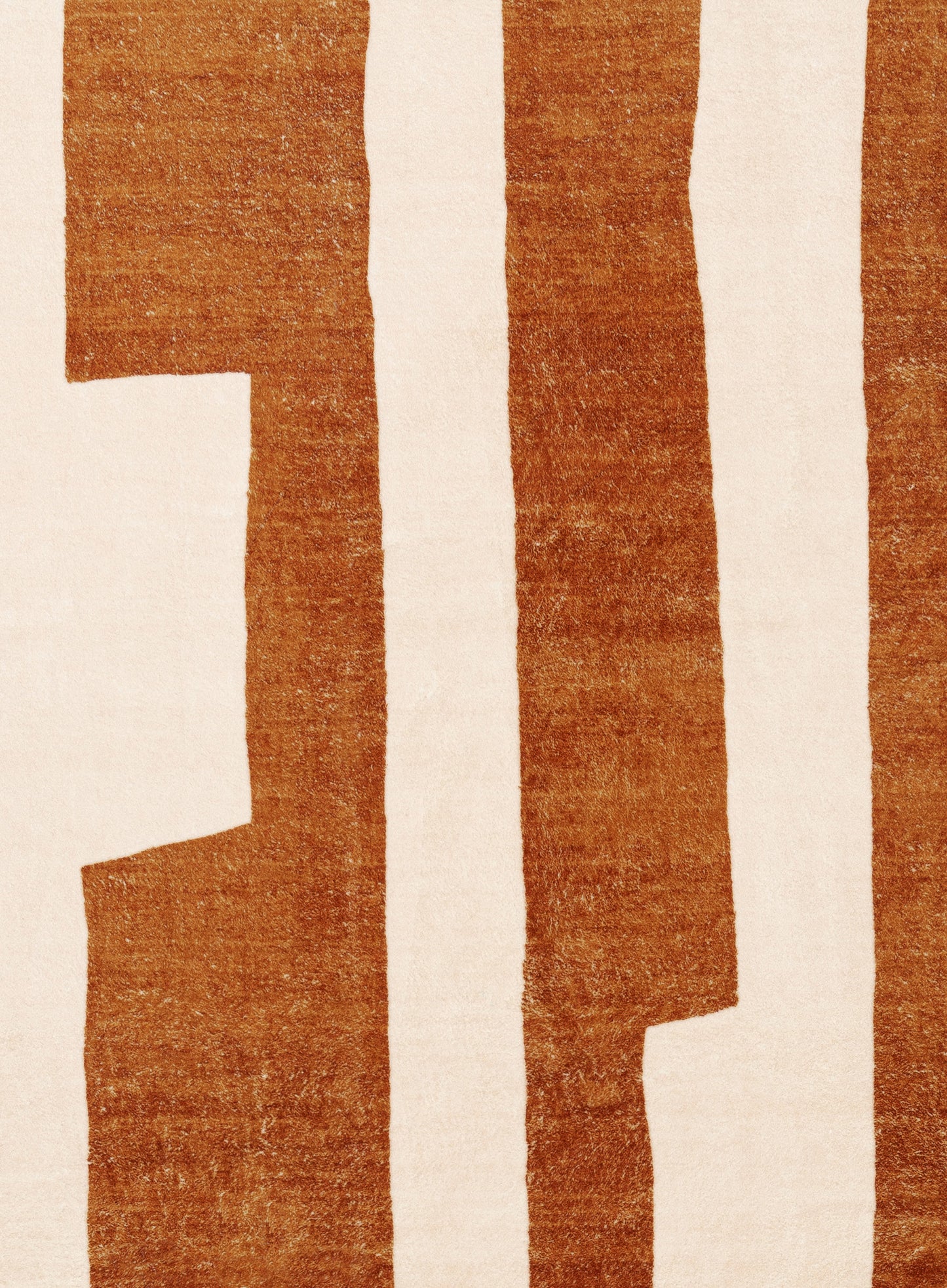 Yorkville Brown Printed Washable Rug